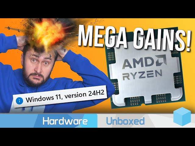 AMD Ryzen 7 9700X vs. 7700X: 40+ Game Benchmark [23H2 vs. 24H2]