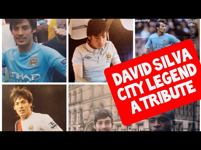 DAVID SILVA - CITY LEGEND (A "CITIZEN" TRIBUTE) MANCHESTER CITY HISTORY LEGEND IN TIME