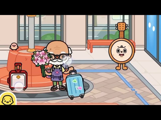 Poor old man got surprised #tocaboca #games #aroushraza