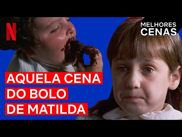 O bolo de MATILDA 🍰 🤤 | Melhores Cenas | Netflix Brasil