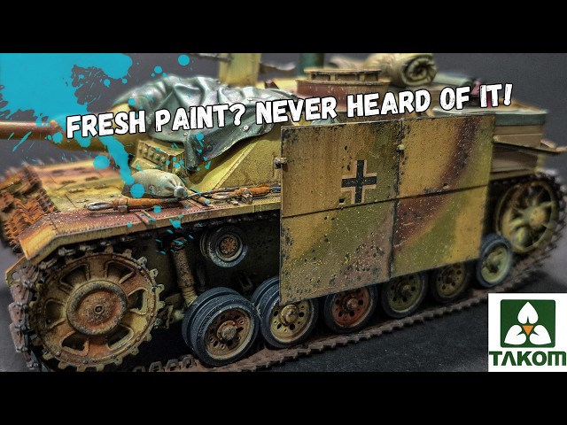 Weathering Techniques Make Your Tank Model Look BATTLEFIELD READY!