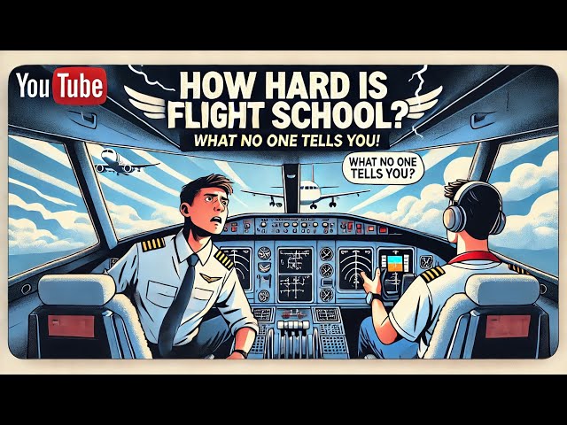 How Hard Is Flight School? (WHAT NO ONE TELLS YOU!)