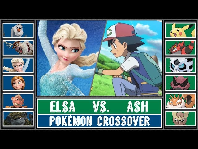 Frozen 2 Special: ASH vs. ELSA (Pokémon Sun/Moon) - Frozen/Pokémon Crossover