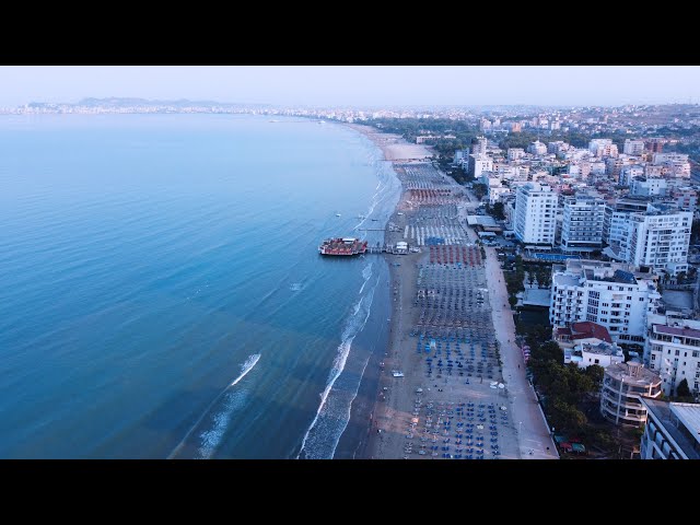 4k Durrës/Kavajë 🇦🇱 – Plazhi nga Shkëmbi i Kavajës deri në Mali i Robit dhe kthimi anës detit