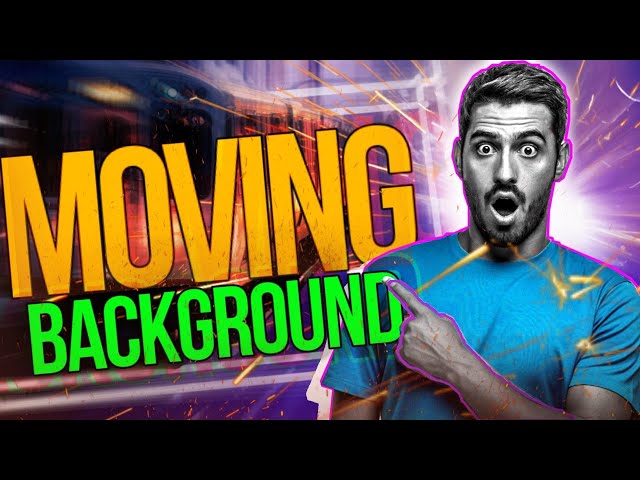 How To Create Moving Background With KineMaster