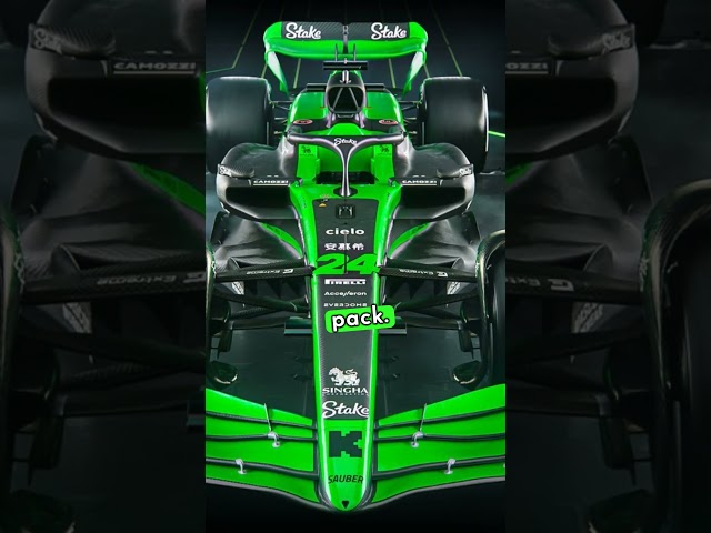 🔥 Sauber Unleashes Aggressive NEW Look! Livery REVEAL 🏎️💚 #F1 #StakeF1Team #formula1 #f1 #racing