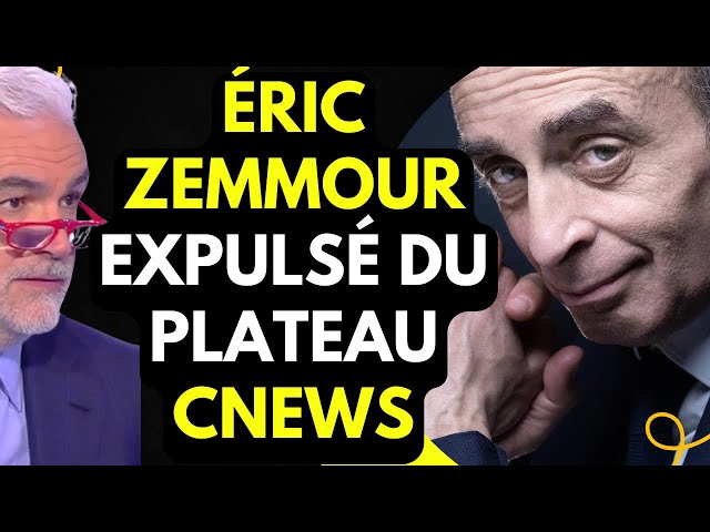 Live Scandal: Eric Zemmour Expelled from Pascal Praud's Set!