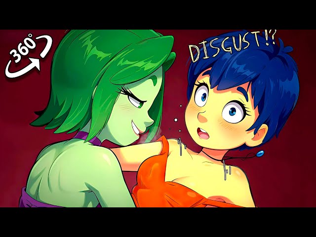 While No One Sees 😱 | Joy x Disgust | Inside Out 2 Comic 360° VR