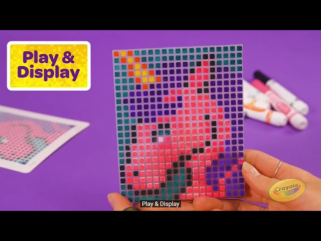 Crayola Wixels Unicorn Activity Kit, Pixel Art Set    Crayola Product Demo