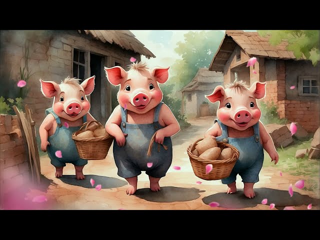 The Three Little Pigs | Bedtime Stories | Fairy Tales