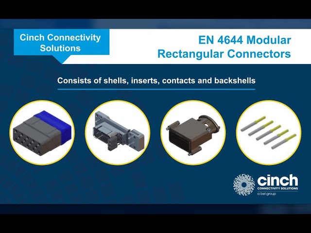 Cinch Connectivity Solutions C-ENX™ Modular Rectangular Connectors