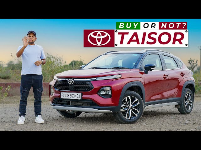 Toyota Taisor Drive Impressions | Better than Fronx?? | Gagan Choudhary