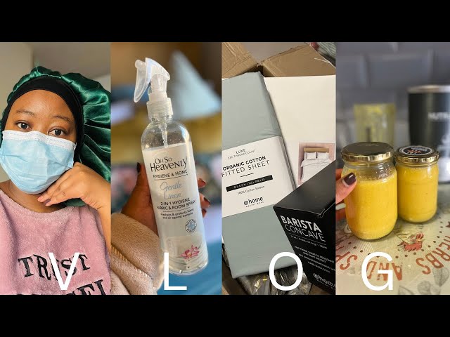 VLOG | Swine Flu like Symptoms |Spend a few days with me| Hubby Cooks | Unboxing Gifts | SA YouTuber