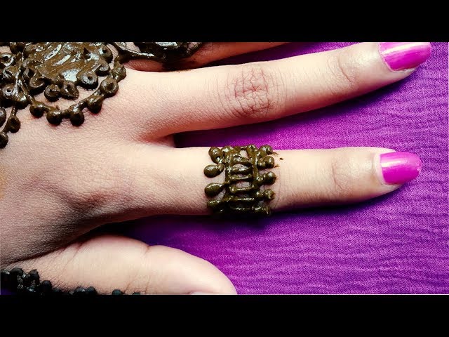 Ring Mehndi Designs | finger Mehndi Designs | Simple | Easy | Trending