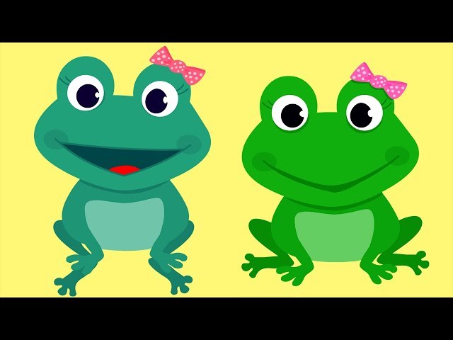 Five Little Speckled Frogs Song with Lyrics | 5 LITTLE FROGS Song For Babies Learn To Count