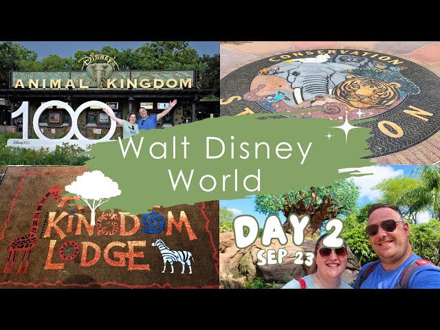 DAY 2 - WALT DISNEY WORLD VLOG | ANIMAL KINGDOM LODGE  & ANIMAL KINGDOM 🦒🌳