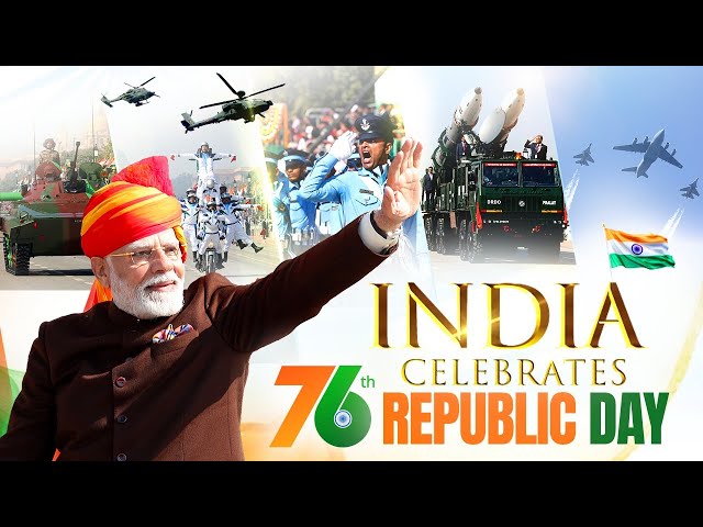 76th Republic Day Parade LIVE from Kartavya Path | 26 January 2025 Parade Live