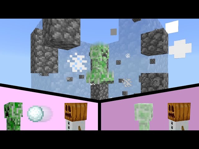 Creeper Powered Blast Chamber Showcase [Bedrock]