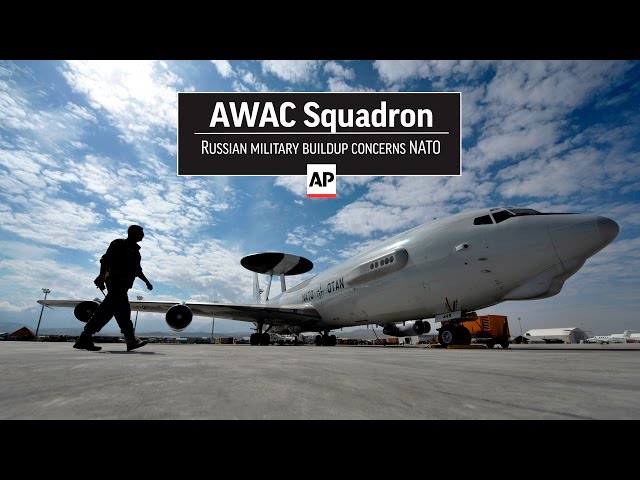 AWACS Squadron: Russian military buildup concerns NATO