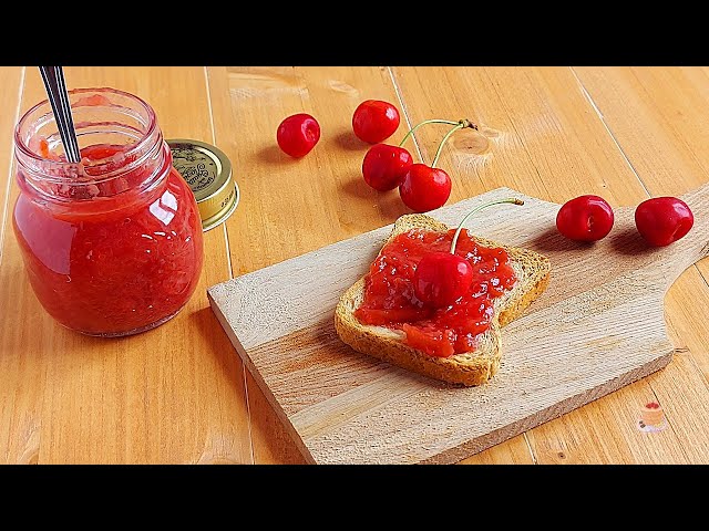 Sugar-free Cherry Jam | Easy Recipe | La Cucina di Lena