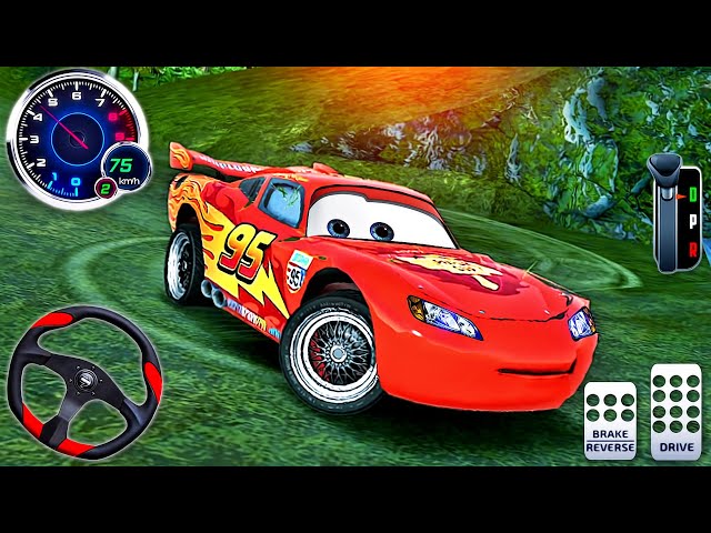 Extreme Car Driving Simulator - New Mod 2024: Offroad Cars Lightning McQueen - Android GamePlay #12