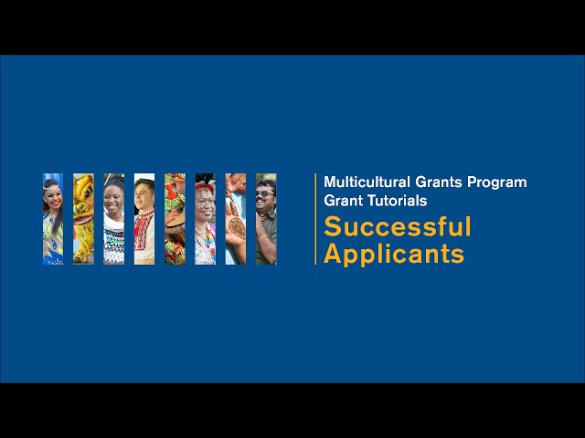 Multicultural Affairs Grant Tutorials: Successful Applicants