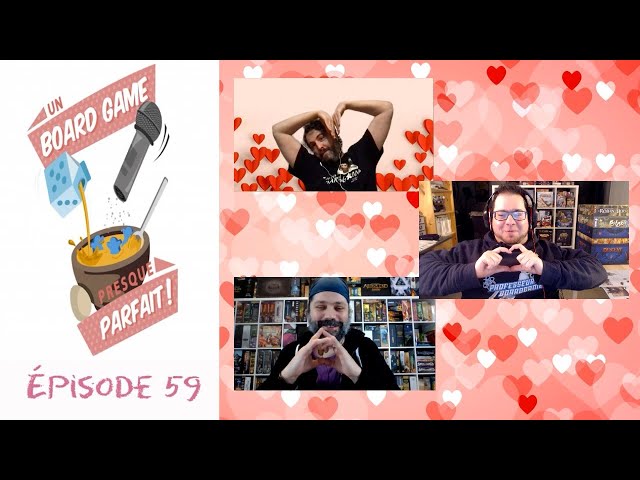 Un Board Game Presque Parfait (EP59) Spécial St-Valentin et jeux à deux joueurs (duel/duo)