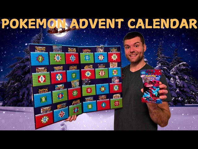 This Pokemon Advent Calendar Contains a VINTAGE PACK!!!