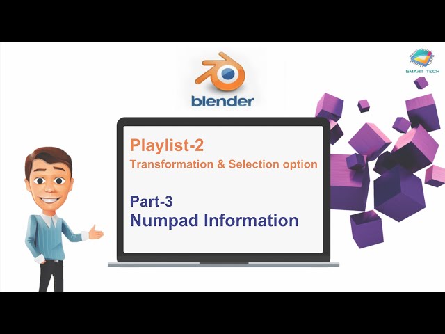 Numpad Emulator in Blender | Different Views | 3D Blender for Beginners | Blender Tutorial in Hindi