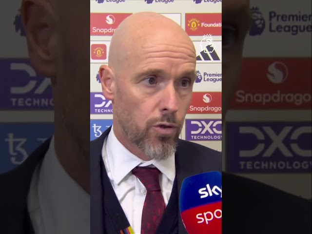 Erik ten Hag's reaction to Man Utd's 3-0 defeat by Spurs 🗣️