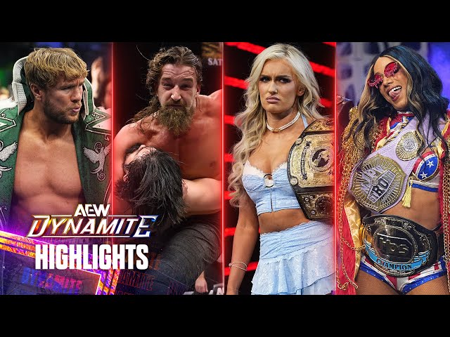 Mercedes Moné Runs the Money Train through a Contentious Dynamite! | 1/29/25 AEW Dynamite Highlights