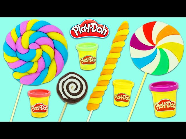 How to Make Play Doh Lollipops | Fun And Easy Art Project!