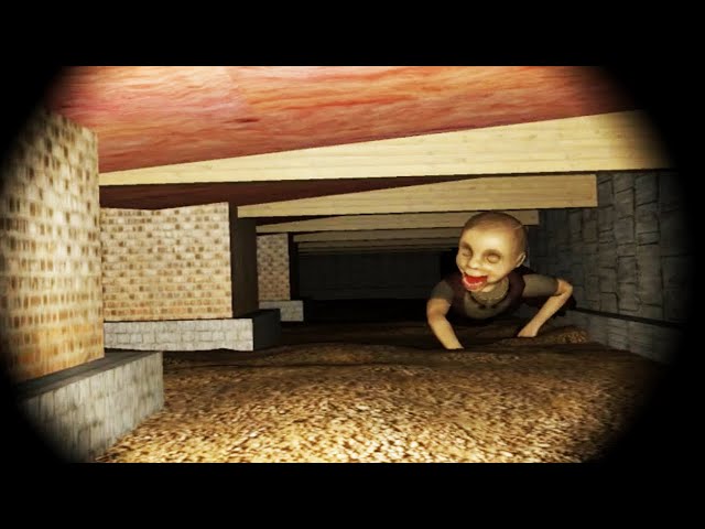 I escaped Scary dolls in VR... ( Crawlspace )