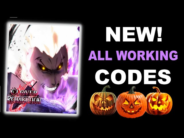 *NEW* All Working CLOVER RETRIBUTION Codes Today! Roblox