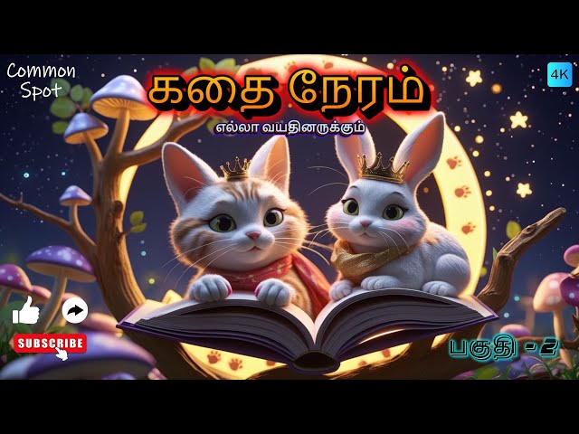 கதை நேரம் பகுதி - 2 | Story Time Part - 2 | Tamil Stories For All Ages - Common Spot #buymote