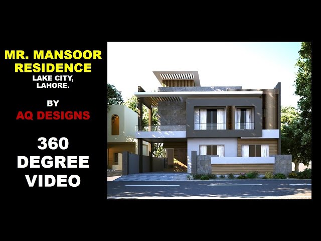 10 Marla house, 360 Degree Interior Design in Lake City Lahore.