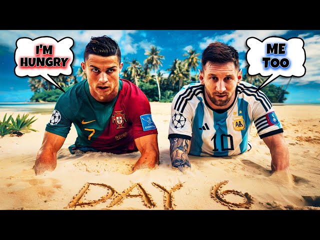 Ronaldo and Messi Stranded On An Island