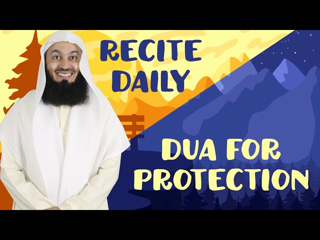 NEW - MUST READ | Simple Morning and Evening Protection recited by Mufti Menk