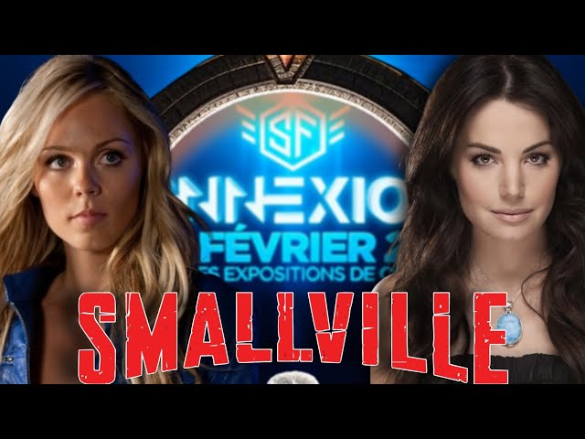 SF Connexion 2025 Erica Durance & Laura Vandervoort #smallville #stargate