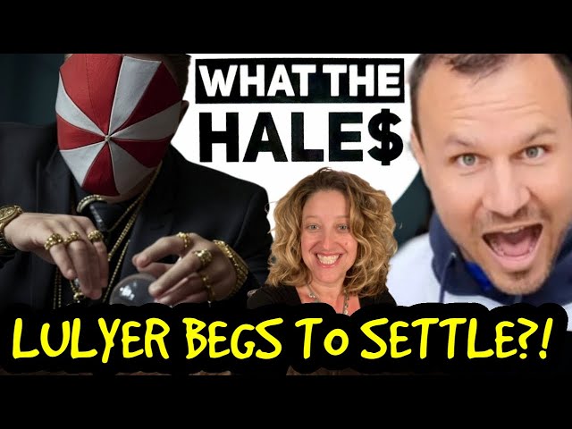 LIVE w Megan Fox! Lulyer BEGS Hale$ to Settle?! HILARIOUSLY makes DEMANDS - of us?! @WhatTheHales ?