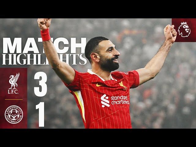 Highlights: Liverpool 3-1 Leicester | Gakpo, Jones & Salah Goals | Premier League