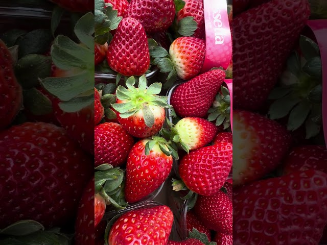 Scopri le fragole sul nostro store, arrivano a casa tua 🍓🍓 #asmr #frutta #fruit