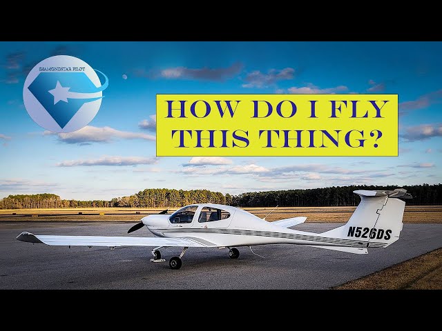 Flying a DA40 - Tips From A CFI with 650 Hours In A Diamond DA40.