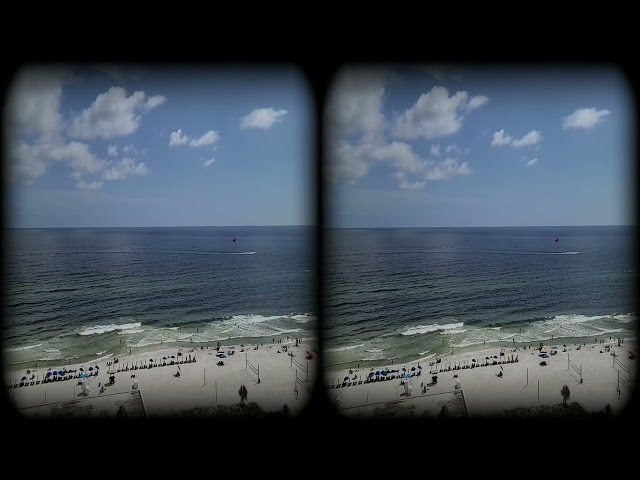 Panama City beach Florida 3D VR