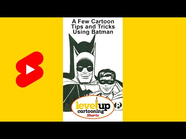 A Few Cartoon Tips and Tricks using Batman