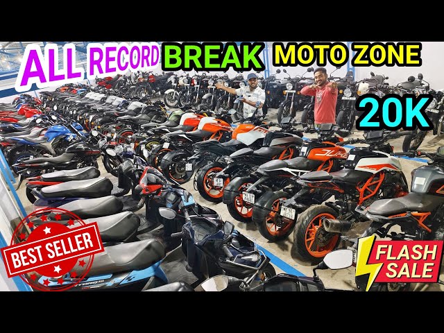 Cheapest Second Hand Bike Showroom Near Kolkata Moto Zone Baruipur |GT650,DUKE390,R15,BULLET,MT15,FZ