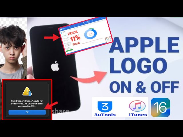 how to fix apple logo on and off 😱iphone X 🔥