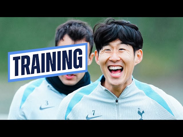 Heung-Min Son returns to Spurs training!