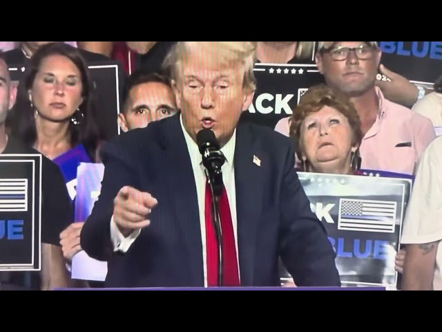 Trump forgets the “A-Word” (Live in North Carolina)