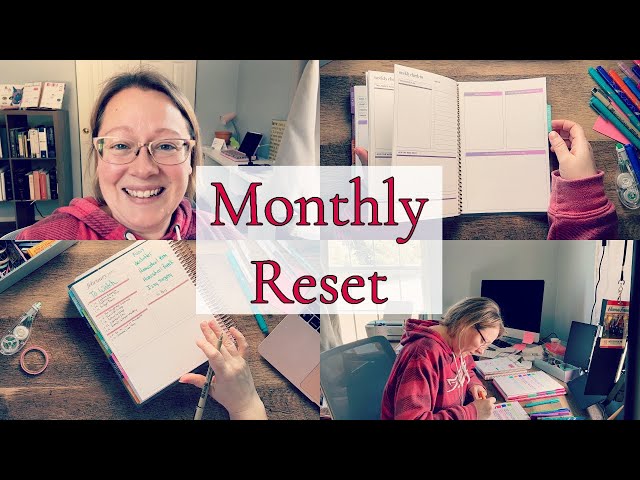 MONTHLY RESET || FEBRUARY 2025 || GET IT ALL DONE